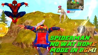 Spider Man: No Way Home || web Shooter Mode In BGMI/PUBG ||Livik Map