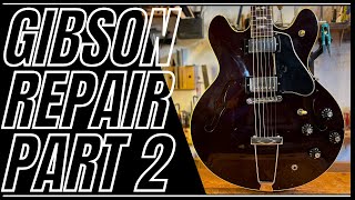 Gibson ES 335 TD Vintage Guitar Repair Tutorial Part 2