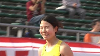 女子 棒高跳 決勝2位 第102回日本陸上競技選手権大会