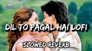 Dil To Pagal Hai [Slowed + Reverb] Lofi Remix Song | #lofi #slowedreverb