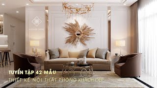 Tuyển tập 42 mẫu thiết kế nội thất Phòng khách đẹp | VUÔNG TRÒN DECOR | VUÔNG TRÒN DESIGN INTERIOR