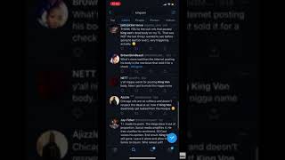 King vons fans thoughts on his dead body posted on social media