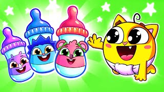 Bottle Feeding Song 🍼😿 | Funny Kids Songs 😻🐨🐰🦁 by Baby Zoo TV