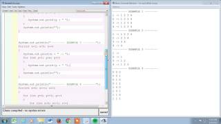 Nested For Loops Java