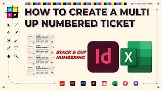Automated Numbering in InDesign: 4-Up Tickets the RIGHT Way
