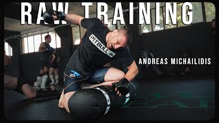 Return of Andreas Michailidis in the cage! Hard Session at EFL MMA (Raw)