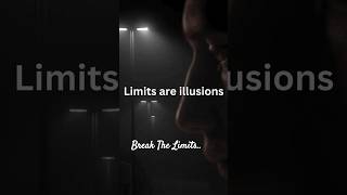 Limits are Just Illusions: Break the Cage #motivation #quotes #DIY