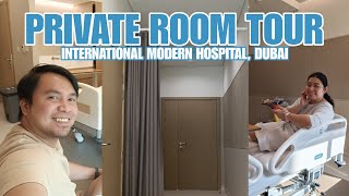 LIVING IN DUBAI: Private Room Tour sa International Modern Hospital | ARJAYDXB