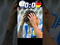 Argentina vs Germany: Epic World Cup Final Imaginary Penalty Shootout ! #shorts