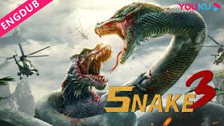 ENGDUB [Snake3 in English] Giant monster awakens and launches attack! | Thriller | YOUKU MOVIE
