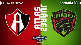 Resumen y Goles | Atlas vs Juárez | Liga BBVA MX - Guard1anes 2021 - Jornada 10
