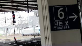 2021.06.12 코레일 동대구역 서울발 부산행 KTX #45열차 22편성 발차