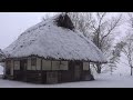 茅葺の家 雪景色 2025年2月5日