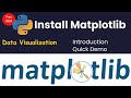 Install matplotlib in Python | Data Analysis | Data Science | Data Visualization