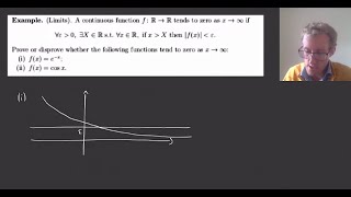 Introduction to University Mathematics: Lecture 8 - Oxford Mathematics 1st Year Student Lecture