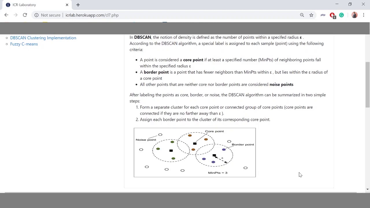 DBSCAN Clustering - YouTube