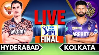 IPL 2024 Live: KKR vs SRH, Final | IPL Live Score & Commentary | Kolkata vs Hyderabad Live
