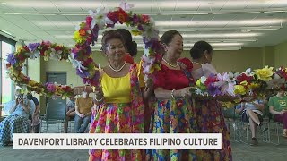 Davenport Public Library Eastern Branch hosts traditional Filipino dancers as part of the 'Find Your