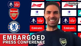 Mikel Arteta - Arsenal v Chelsea - Embargoed Pre-Match Press Conference - FA Cup Final