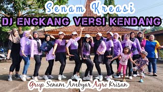 Senam Kreasi DJ ENGKANG VERSI KENDANG | REMIX SUNDA TERBARU FULL BASS 2024 / Koreo : @aniruwandari