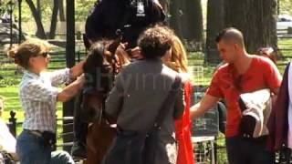 Dianna Agron And Mark Salling In Nyc