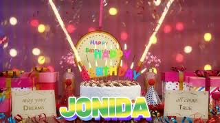 JONIDA 🎉 Happy Birthday Song 🌟 Happy Birthday to You