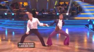 Nicole Scherzinger & Derek Hough - Dancing With The Stars -  Cha Cha Cha Week 9