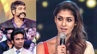 Nayanthara Thanking Dhanush And Vijay Sethupathi For Being Part Of Her Success