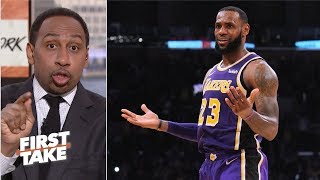 LeBron James is ‘beyond being critiqued’ in regular season - Stephen A. | First Take