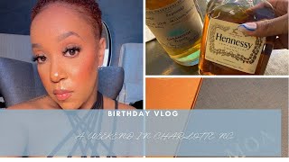BIRTHDAY VLOG I PREP W/ME NAILS,WAX ,POPPIN BOTTLES IN MONARCH, HOTEL TOUR + WHAT I ATE!