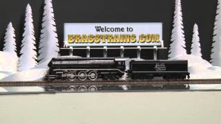 051619-HO Brass Model Train - W\u0026R NH New Haven I-5 4-6-4 Streamlined #1404 - Version 3