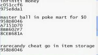 cheats for pokemon emerald