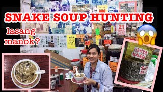 EXOTIC FOOD HONG KONG/SNAKE SOUP HUNTING