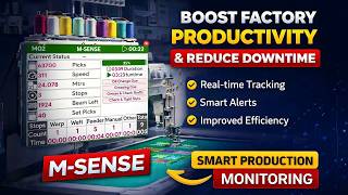 🚀 M-Sense Smart Production Monitoring System | Boost Factory Efficiency & Reduce Downtime