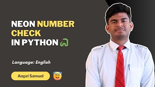 Program to Check if a Number is Neon or Not Using While Loop | CodeWithAngel