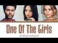 The Weeknd, Jennie and Lily-rose depp 'One of the Girls' (Color Coded lyrics)