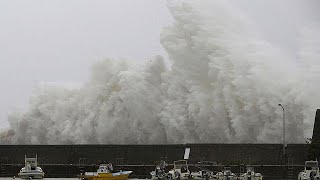 Typhoon Noru takes aim at central Japan