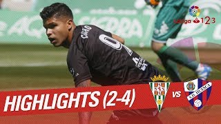 Resumen de Córdoba CF vs SD Huesca (2-4)