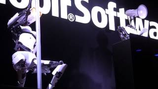 Stripper Robots take the Stage at CeBit 2012