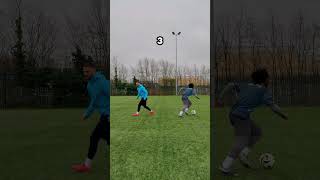 5 SKILLS TO DESTROY YOUR DEFENDER🤯⚽️#footballsoccer #football #soccer #shorts #footballskills