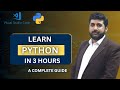 MASTER Python in 3 Hours with Python projects quick Snippets and Django Tutorial