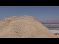 view from sodom mountain dead sea region israel