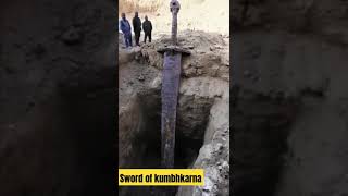 Ramayan is note a story tale its truth sword of kumbhkarna found in lanka #shorts #ramayan #katha