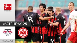 Kamada & Forsberg score in Top Game | RB Leipzig - Eintracht Frankfurt | 1-1 | All Goals | MD 25