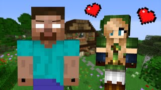 If a Girl fell in Love with Herobrine - Minecraft Animation