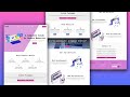 Build A Responsive Modern Website using HTML CSS and JavaScript