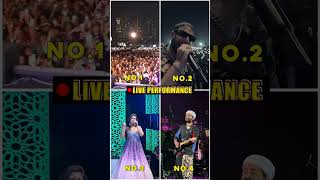 Live Performance | King Vs Imran Khan Vs Shreya Ghoshal Vs Arijit Singh #shorts #trending #viral