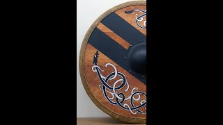 Making a Viking Shield - #shorts