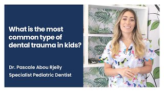 Most common Type of Dental Trauma In Kids