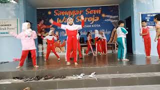 Tari Kreasi Baru Persiapan final lomba Tari SDN 010 Batam Kota